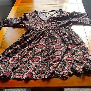 Torrid Paisley Spaghetti Strap dress